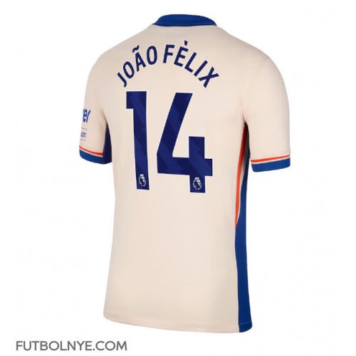 Camiseta Chelsea Joao Felix #14 Visitante Equipación 2024-25 manga corta